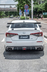 Honda Civic 11th Gen FE1 FE2 FE4 2022-ON with Aftermarket Parts - Side Skirts Carbon Fiber / FRP from CMST Tuning